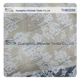 Unzählige Blumen 3*1.5m sortieren 100% Nylon Chantilly-Spitzegewebe für Hochzeitskleid fournisseur