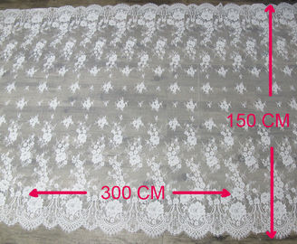 300 * 150 cm Wimper-Spitze-Ordnung für Fenster-Vorhang, Tischdecke CY-HB0456 fournisseur
