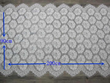 Braut-Baumwollwimper-Spitze-Ordnung 30% Nylon-70% für Brautkleider fournisseur