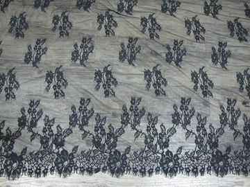 Nylon der Mode-großes schwarzes Wimper-Spitze-Ordnungs-100% für Dame Dress CY-HB0481 fournisseur