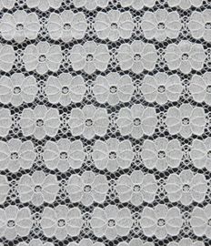 Regularty des Typografie nylon&cotton Spitzegewebes für Damenkleid fournisseur