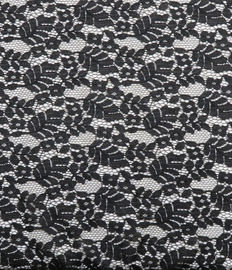 Umweltfreundliches elastisches Spitze-Nylongewebe-grünes/Blumenspitze-Gewebe fournisseur