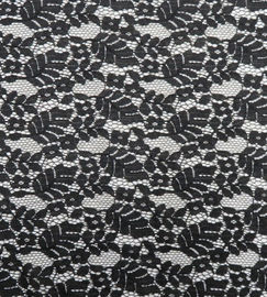 Umweltfreundliches elastisches Spitze-Nylongewebe-grünes/Blumenspitze-Gewebe fournisseur