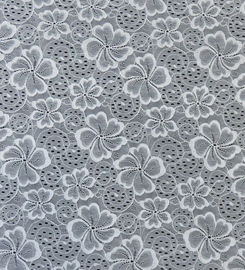 Verschönerte Stretchable Ordnungs-Spitze-Gewebe-Hochzeits-Kleiderdesigner fournisseur
