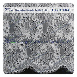 Große Brautwimper Chantilly-Spitze-Ordnung/bogte Spitze-Gewebe aus fournisseur
