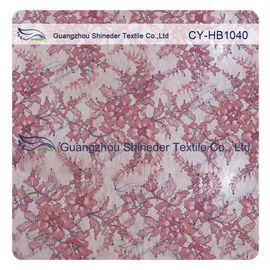 Farbiges elegante Chantilly-Spitze-Brautkleider-französisches Spitze-Gewebe fournisseur